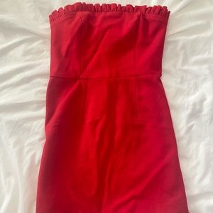 Lulu’s Red Bodycon dress, size M
